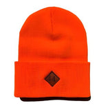 Blaze Orange Knit Hat - 44 North Coffee