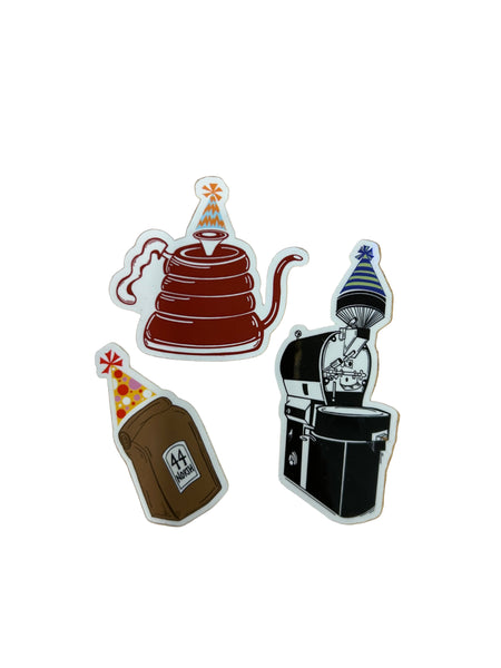 44 North Stickers - NEW 15 YR ANNIVERSARY STICKERS