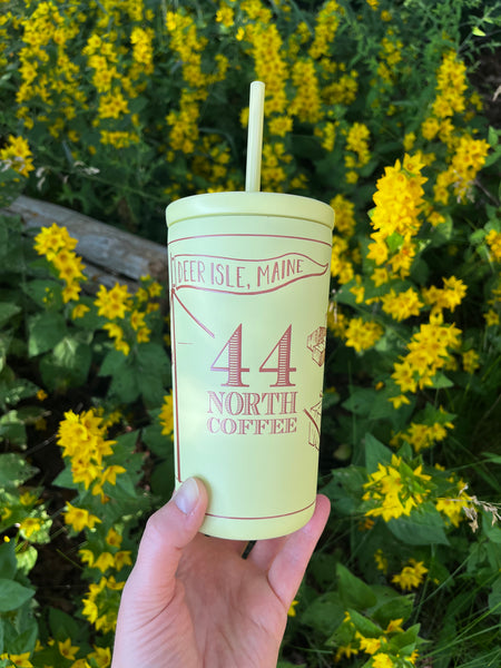 Created Co. Insulated Cold Cup with Straw - NEW COLORS!!