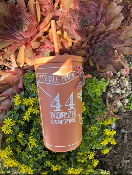 Created Co. Insulated Cold Cup with Straw - NEW COLOR!