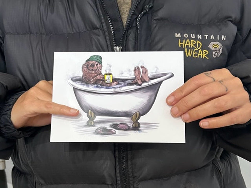 Otter notecard by Samantha Hutchinson - 44 North Coffee
