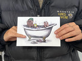 Otter notecard by Samantha Hutchinson - 44 North Coffee