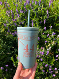 Created Co. Insulated Cold Cup with Straw - NEW COLORS!!