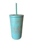 teal cold cup - 44 North Coffee