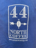 True Royal Blue T-Shirt - 44 North Coffee