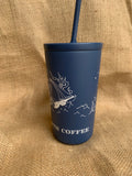 Created Co. Royal Tar Insulated Cold Cup with Straw