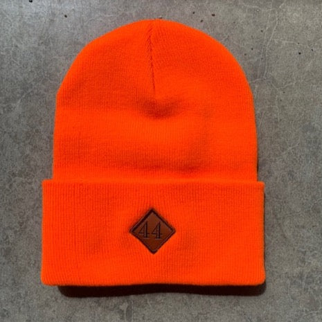 Blaze Orange Knit Hat - 44 North Coffee