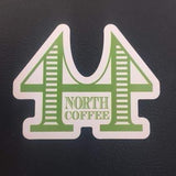 Green Deer Isle Bridge Magnet - 44 North Coffee