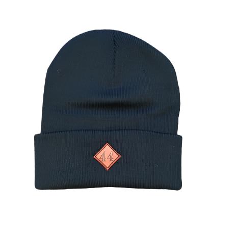 44 North Coffee Black Beanie