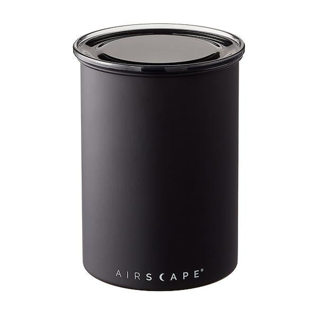 Airscape 1 lb Coffee Bean Storage Container Black