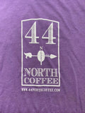 44 North Purple T-Shirt - 44 North Coffee